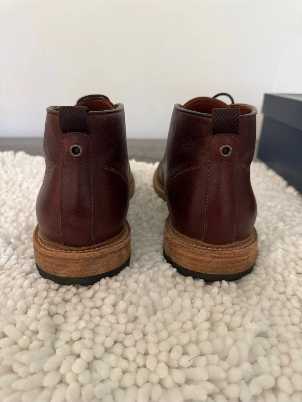 Warfield & Grand Holmes Men’s Dark Brown Leather Chukka Boots